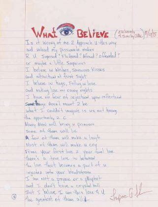 simi chouhan tupac|Tupac's Handwritten Lyrics, Poems, Tracklists, Letters.
